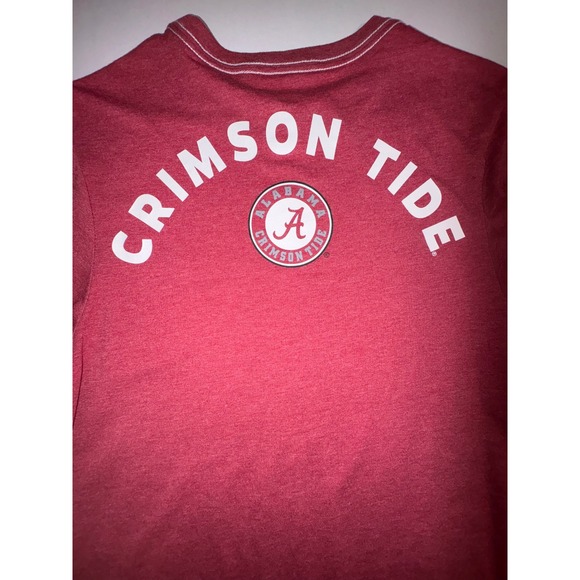 Colosseum Mens Alabama Crimson Tide Football T Shirt Size S Crimson - Picture 6 of 7